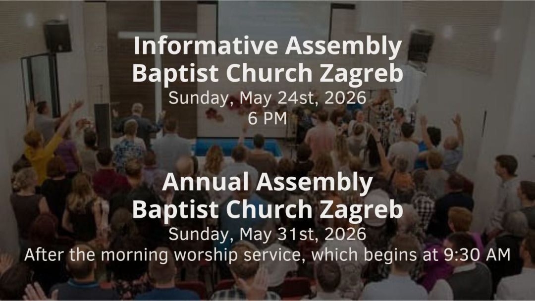 Annual assembly of the Zagreb Baptist Church
